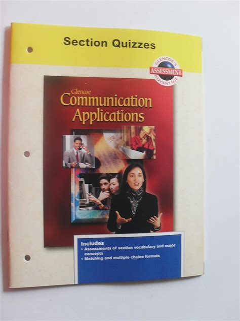 Glencoe Communication Applications Answers Epub