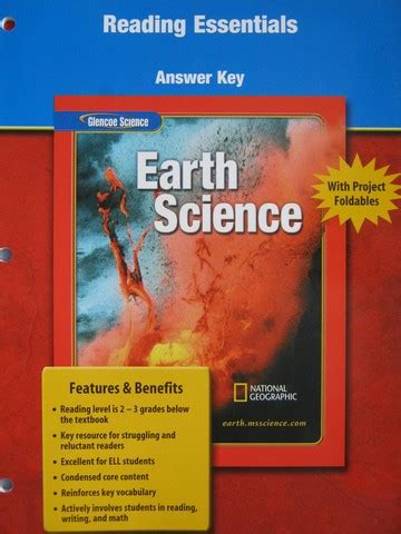 Glencoe Earth Science Textbook Answer Key Reader