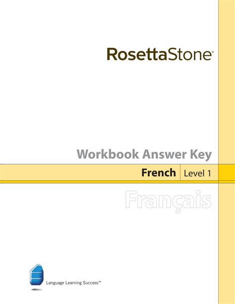 Glencoe French 1 Workbook Answer Key PDF