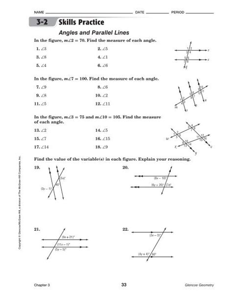 Glencoe Geometry Workbook Answer Key Chapter 8 PDF