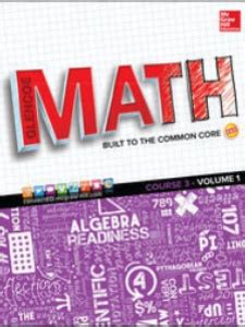 Glencoe Math Course 3 Volume 1 Answer Key Reader