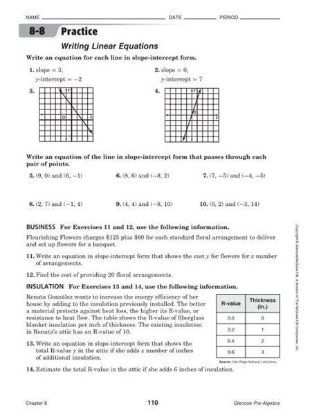 Glencoe Pre Algebra Chapter 14 3 Answer Key Kindle Editon