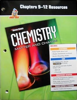 Glencoe Science Chemistry Matter Change Answers Chapter 9 Doc