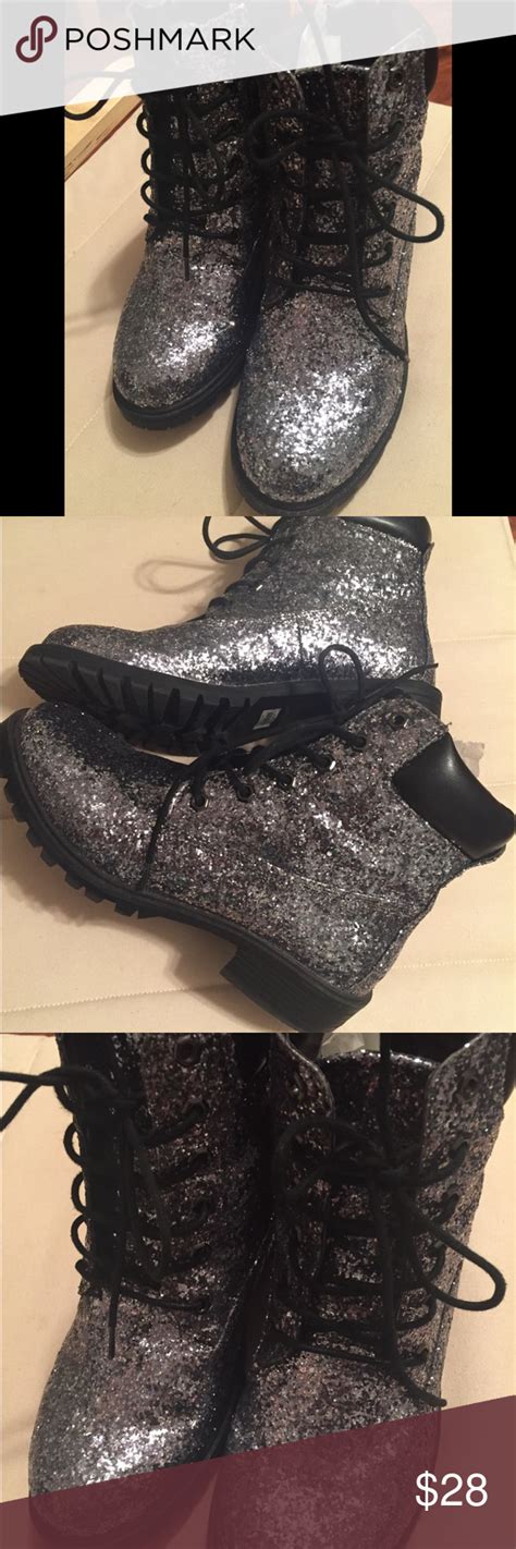 Glitter Combat Boots: A Dazzling Statement for Fashion and Function