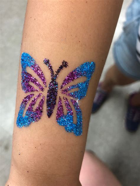 Glitter Tattoos Butterflies Doc