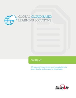 Global Cloud Based Learning Solutions Skillsoft PDF