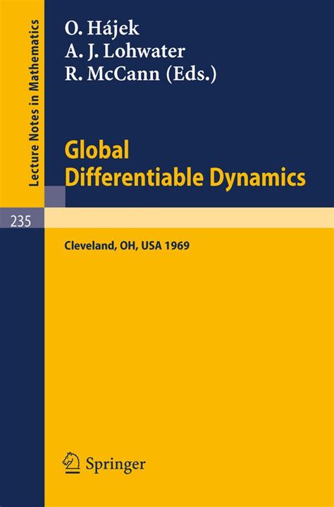 Global Differentiable Dynamics Proceedings of the Conference, held at Case Western Reserve Universit Epub