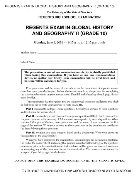 Global History And Geography Regents June 2011 Answers Kindle Editon