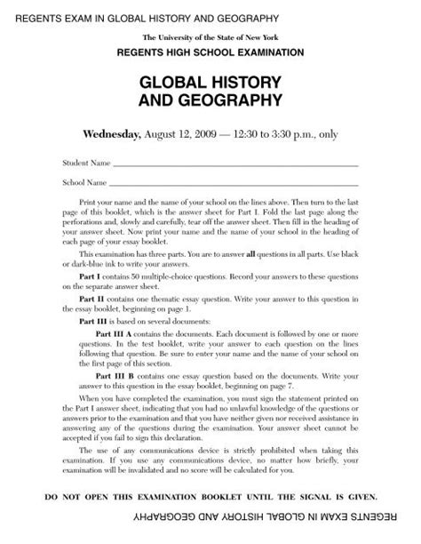 Global History Regents June 2014 Answers Epub