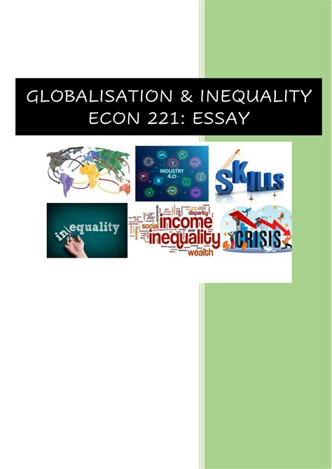 Global Inequality Is Globalisation A Solution To World Reader