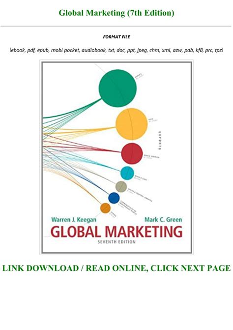 Global Marketing Seventh Edition Answers PDF