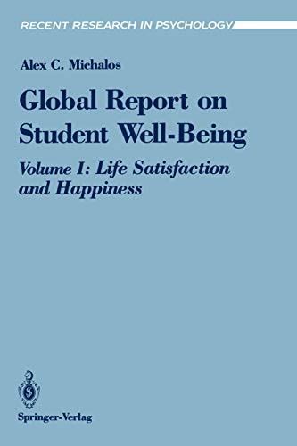 Global Report on Student Well-being Life Satisfaction and Happiness 1st Edition PDF