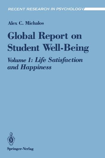 Global Report on Student Well-being Life Satisfaction and Happiness 1st Edition PDF