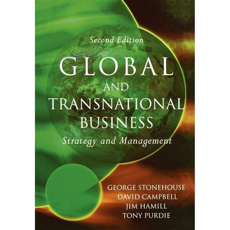 Global and Transnational Business: Strategy and Management PDF