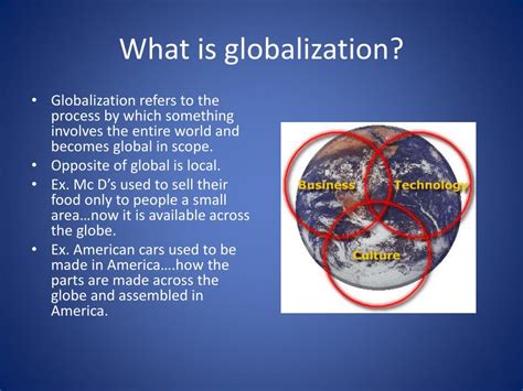Globalization AP Human Geography Definition: An Extensive Exploration