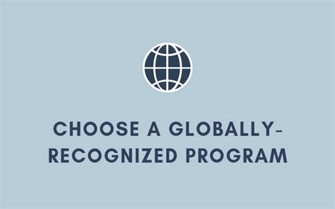 Globally Recognized Program: