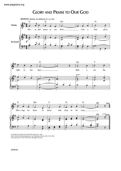 Glory and praise hymnal list of songs Ebook Doc