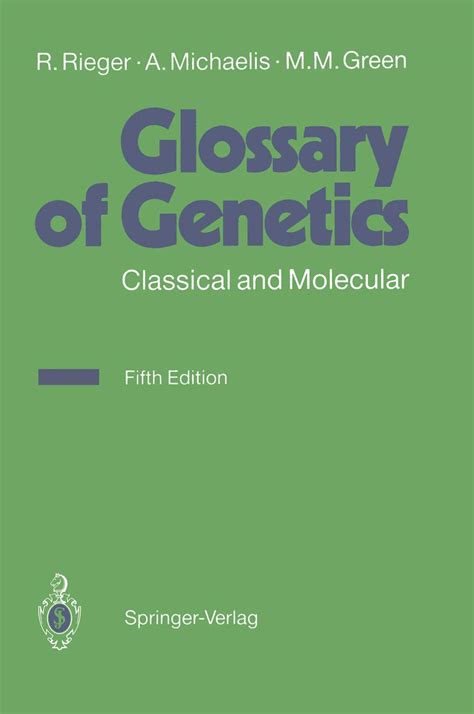 Glossary of Genetics Classical and Molecular Doc