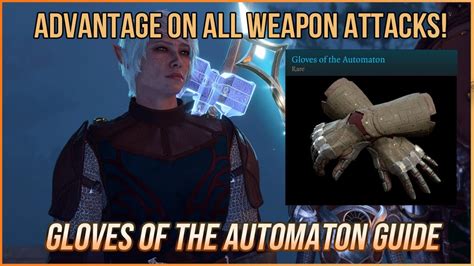 Gloves of the Automaton BG3: Upgrade Your Gameplay to the Next Level