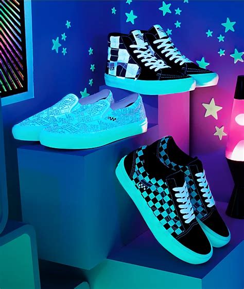 Glow In the Dark Vans: Step into a World of Midnight Illumination