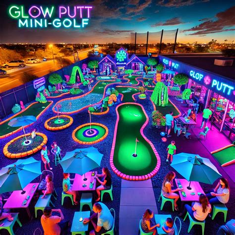 Glow-in-the-Dark Putt-Putt: A Near-You Adventure