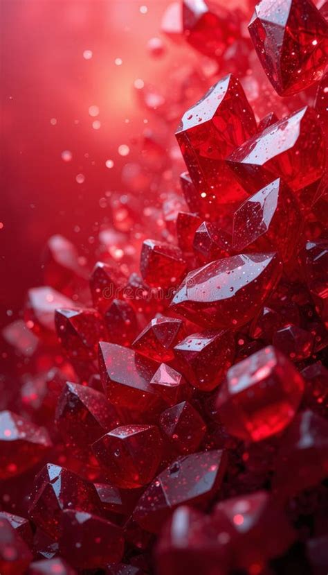 Glowing Red Crystals: Unveil the Enchanting World of Gemstones