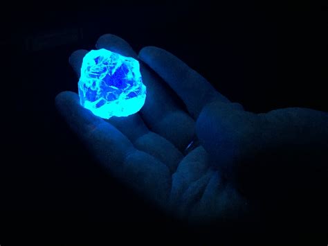 Glowing gemstones