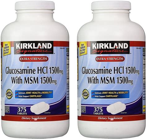 Glucosamine HCl: