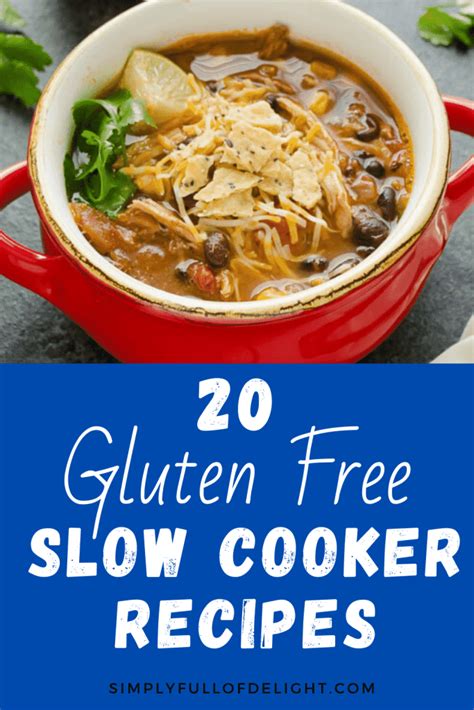 Gluten Free Slow Cooker Recipes 50 Delicious Crock Pot Recipes for the Gluten Free Diet Gluten Free Diet Slow Cooker Recipes Cookbook Crock Pot Recipes Volume 1 PDF