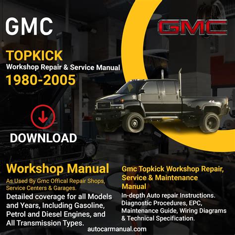 Gmc C5500 Topkick Repair Manual Ebook PDF