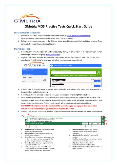 Gmetrix Answer Key Epub