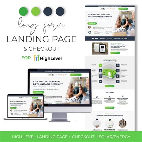 Go High Level Landing Page Templates