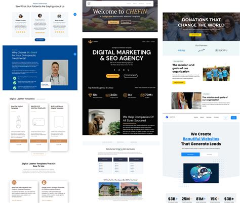 Go High Level Website Templates