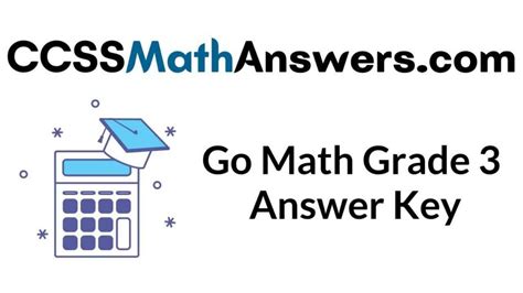 Go Math 3rd Grade Answers Reader