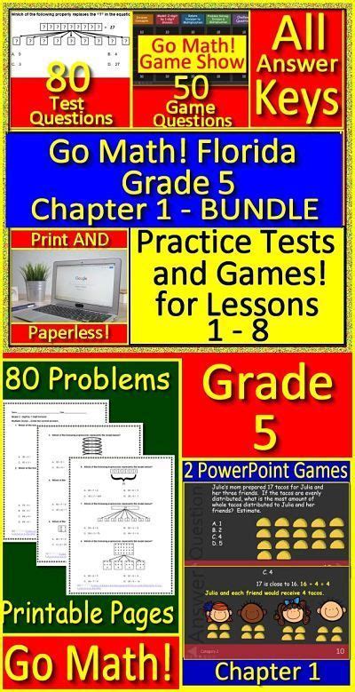 Go Math Florida 5th Grade Practice Answers Reader