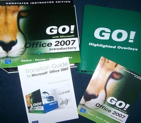 Go With Microsoft Office 2007 Introductory Instructor Resource Center on CD-ROM PDF