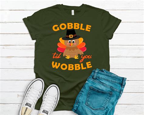 Gobble 'Til You Wobble: Hilarious Turkey Shirts