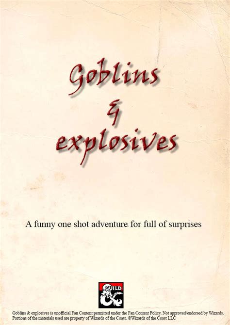 Goblins: Masters of Explosives