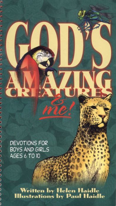God's Amazing Creatures & Me! Devotions for Boys and Girls Ages 6 to 10 (Devotions Doc