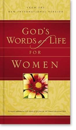 God's Words of Life for Women from the NIV Women&am Doc