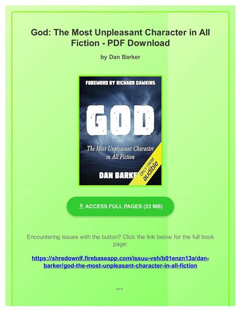 God The Most Unpleasant Character in All Fiction Epub