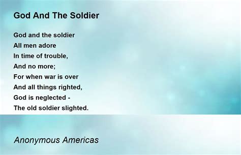 God and the Soldier Epub