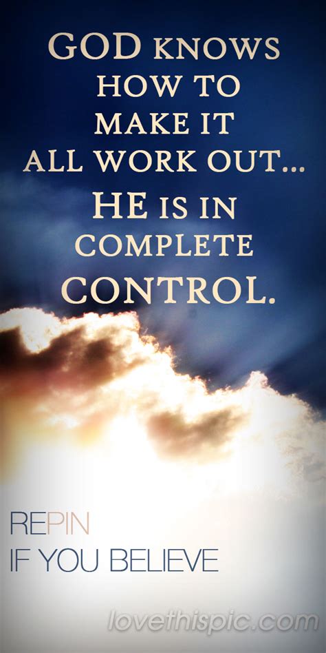 God is in Control Reader