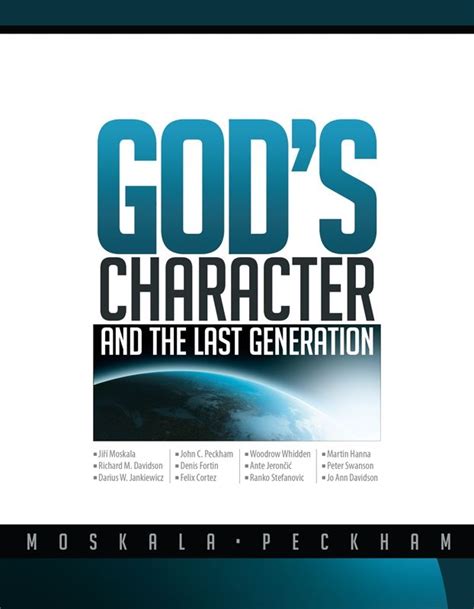 God s Character and the Last Generation Epub