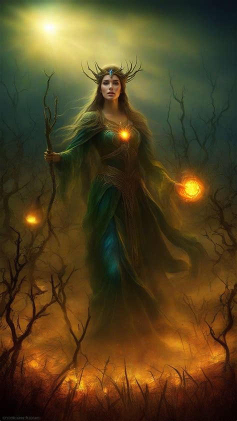 Goddess Lena: The Harbinger of Autumn's Harvest