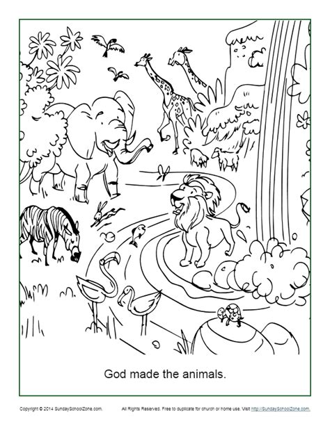 Gods Animal Friends (16-Page Coloring Books) Ebook Doc