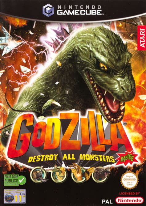 Godzilla: Destroy All Monsters Melee GameCube: Unleash the Kaiju Chaos