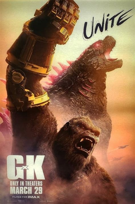 Godzilla vs. Kong: The New Empire Poster Unveiled - Prepare for an Epic Clash of Titans