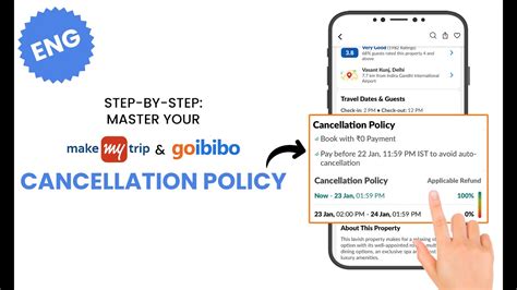 Goibibo cancellation policy - fine print example