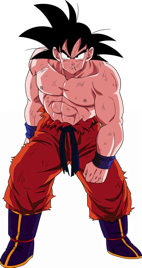 Goku's Shirtless Physique: A Representation of Raw Power